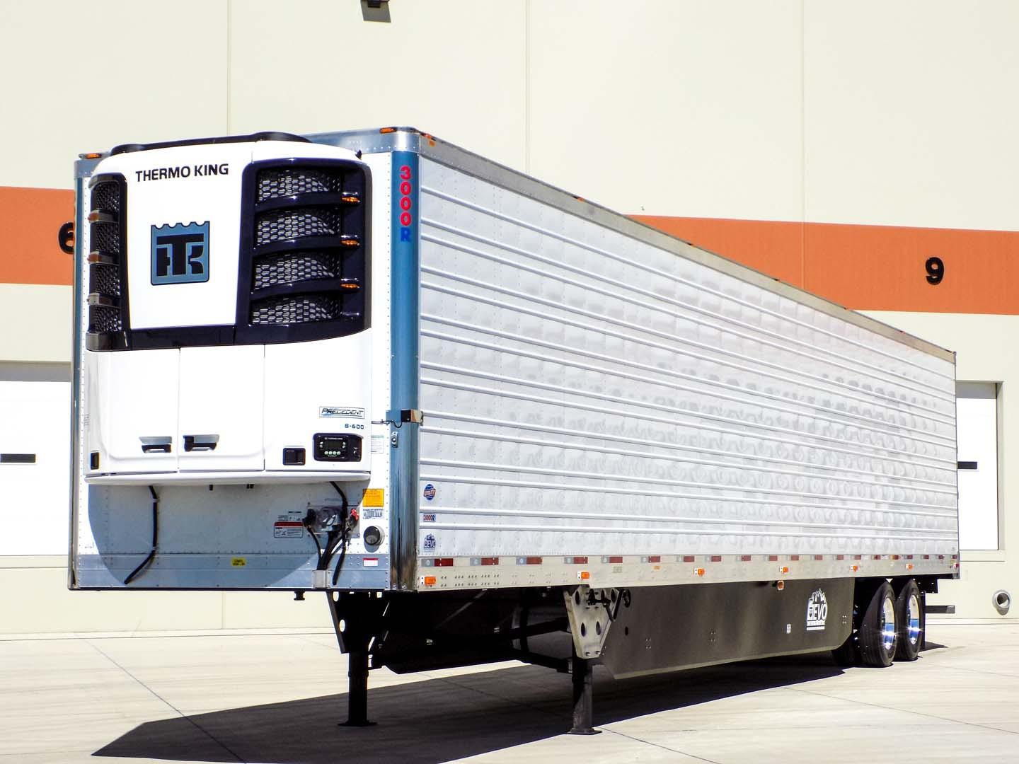 a 53 foot reefer trailer