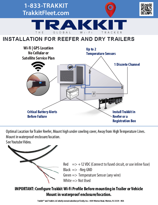 installation refrigerated and dry trailers