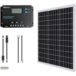 Renogy 50 Watt 12V Solar Panel with Charge Controller