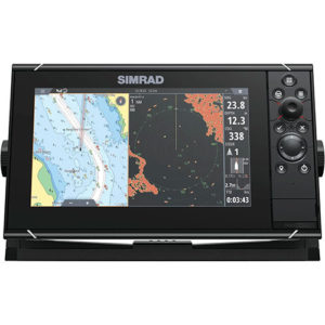 Simrad NSS9 evo3S - 9-inch Multifunction Fish Finder Chartplotter