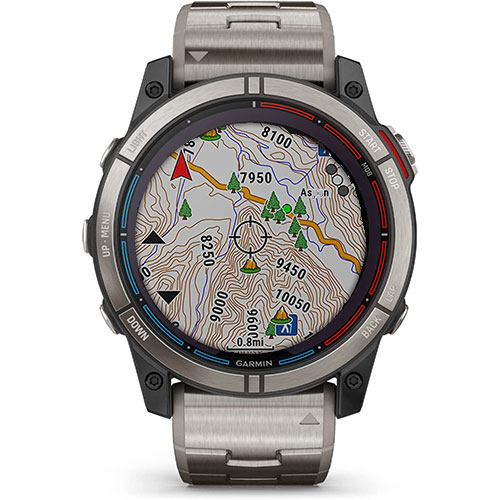Garmin quatix 7X Solar GPS watch