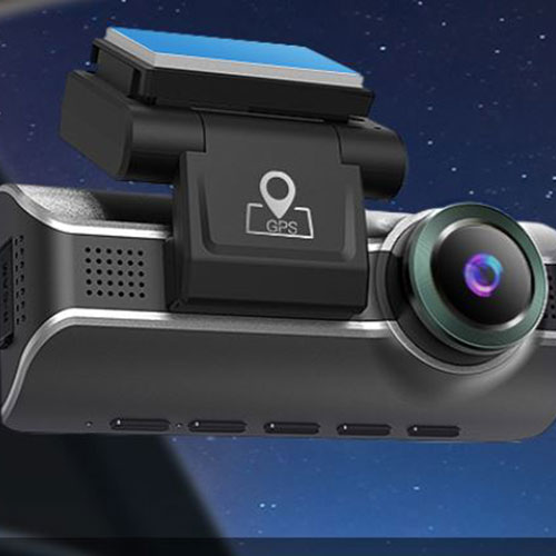azdome 4k dual dash cam with night vision