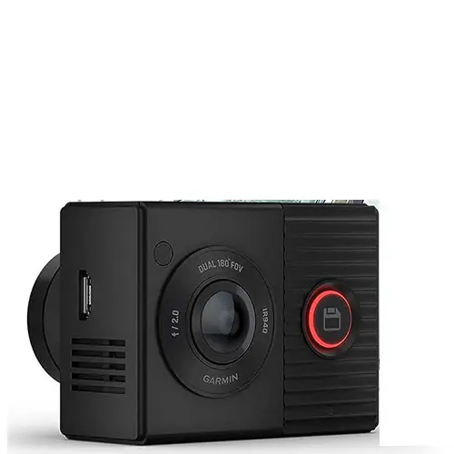 Garmin Tandem Front and Rear Camera Dash Cam - Black