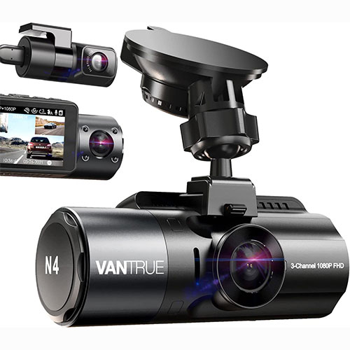 best front and rear night vision dash cam