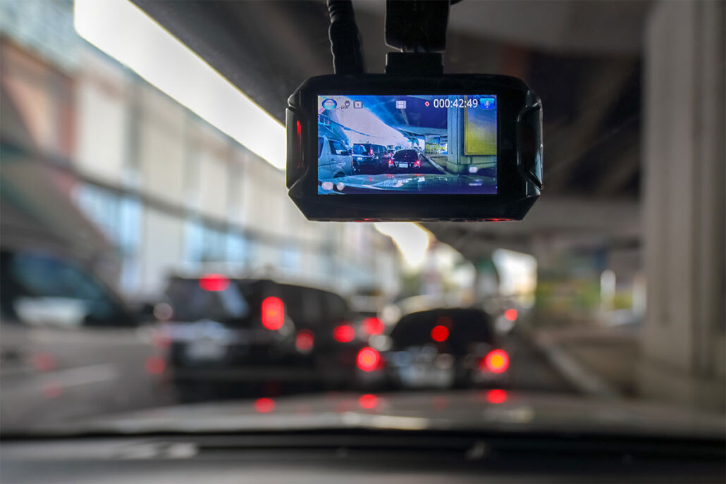 front and rear dash cam