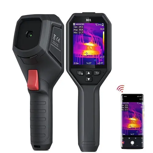 Infrared Thermal Temperature Imager Heat Gun Higher Resolution Detect IR  Camera