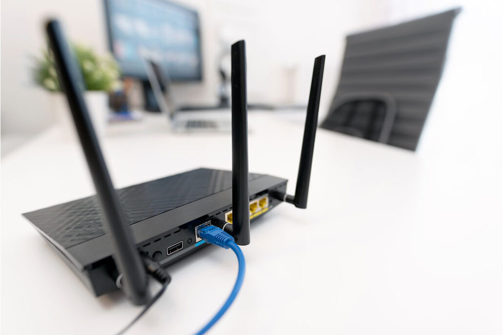 Dual band wifi router